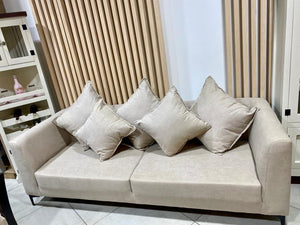Sofa Rafaela Premium Super Soft 4 cuerpos Beige