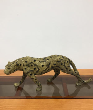 Leopardo gold Decoración